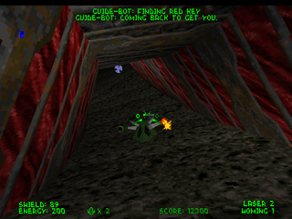 Descent Maximum screenshot 5 for Playstation